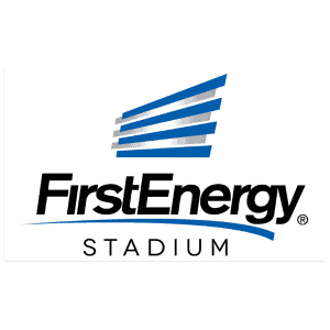 FirstEnergy Stadium logo representing a PixSpin360 event.