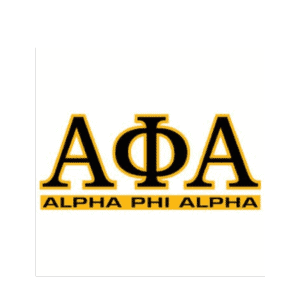 Alpha Phi Alpha fraternity logo representing many PixSpin360 event.