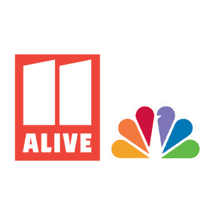 11Alive NBC logo representing a PixSpin360 media event activation.
