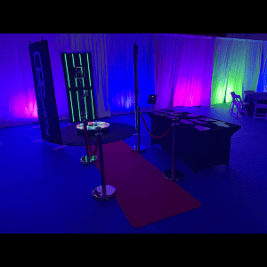 PixSpin360 360 photo booth rental Atlanta event setup