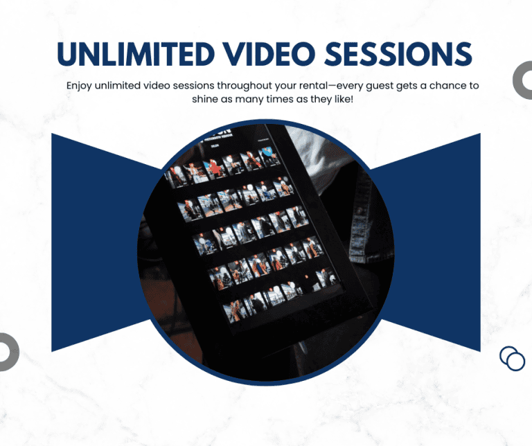 Unlimited 360 video sessions