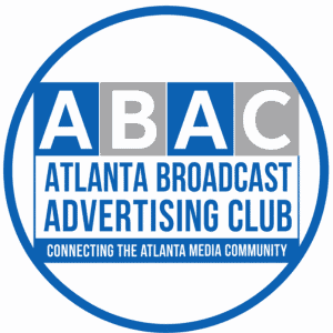 Atlanta Broadcast Advertising Club logo featuring PixSpin360 event services.